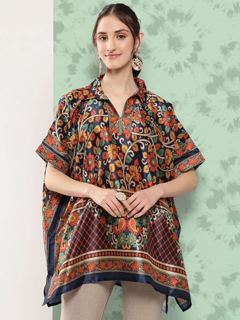 kaftan tops myntra