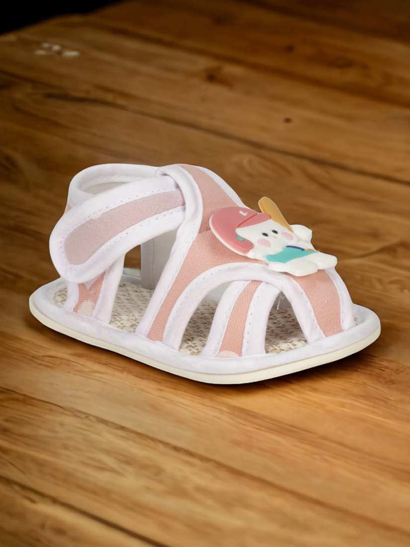 Buy Lil Lollipop Infant Kids Character Applique Velcro Booties Booties for Unisex Kids 28011480 Myntra