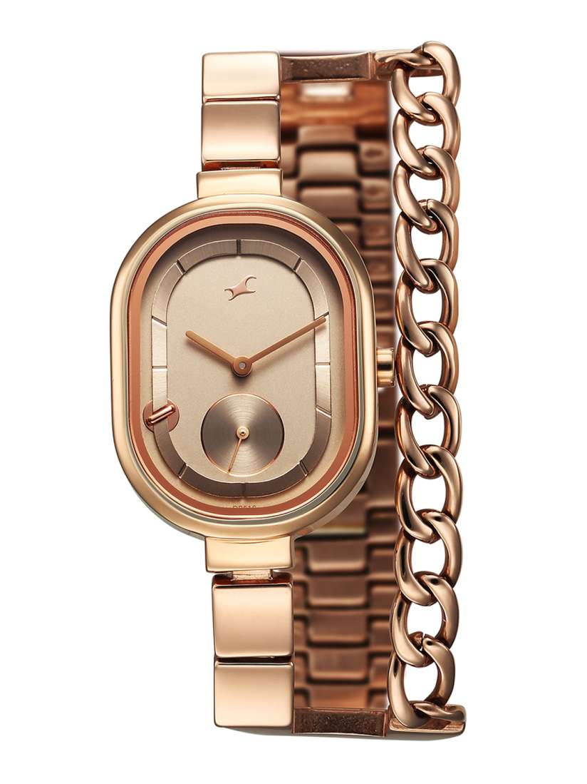 Buy Fastrack Maximinimal Women Stainless Steel Bracelet Style Straps Analogue Watch 6297WM01 Watches for Women 28018460 Myntra