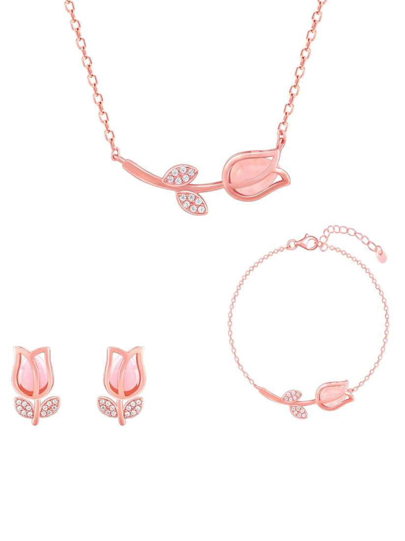 Flower jewellery myntra on sale