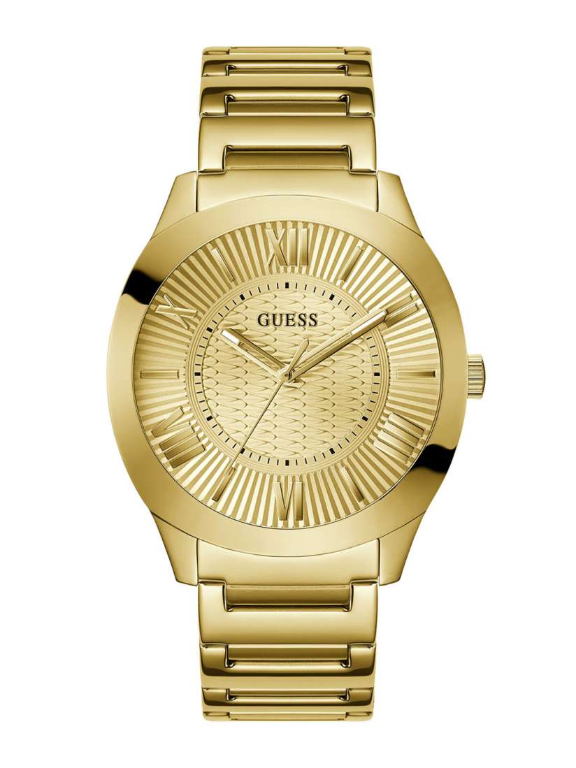 Buy GUESS Men Patterned Dial Stainless Steel Bracelet Style Straps Analogue Watch GW0727G1 Watches for Men 28029530 Myntra