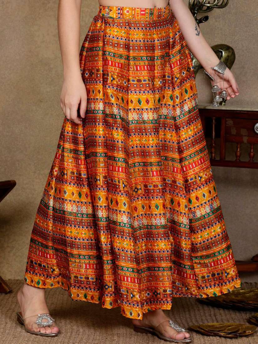Maxi skirt myntra hot sale