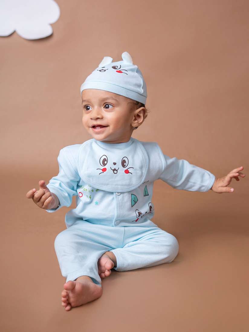 Buy Baby Moo Infants Pack Of 5 Printed Clothing Gift Set Baby Apparel Gift Set for Unisex Kids 28041434 Myntra