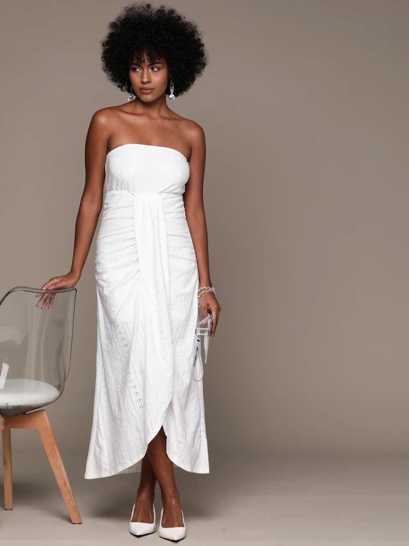 Bebe off the shoulder dress on sale