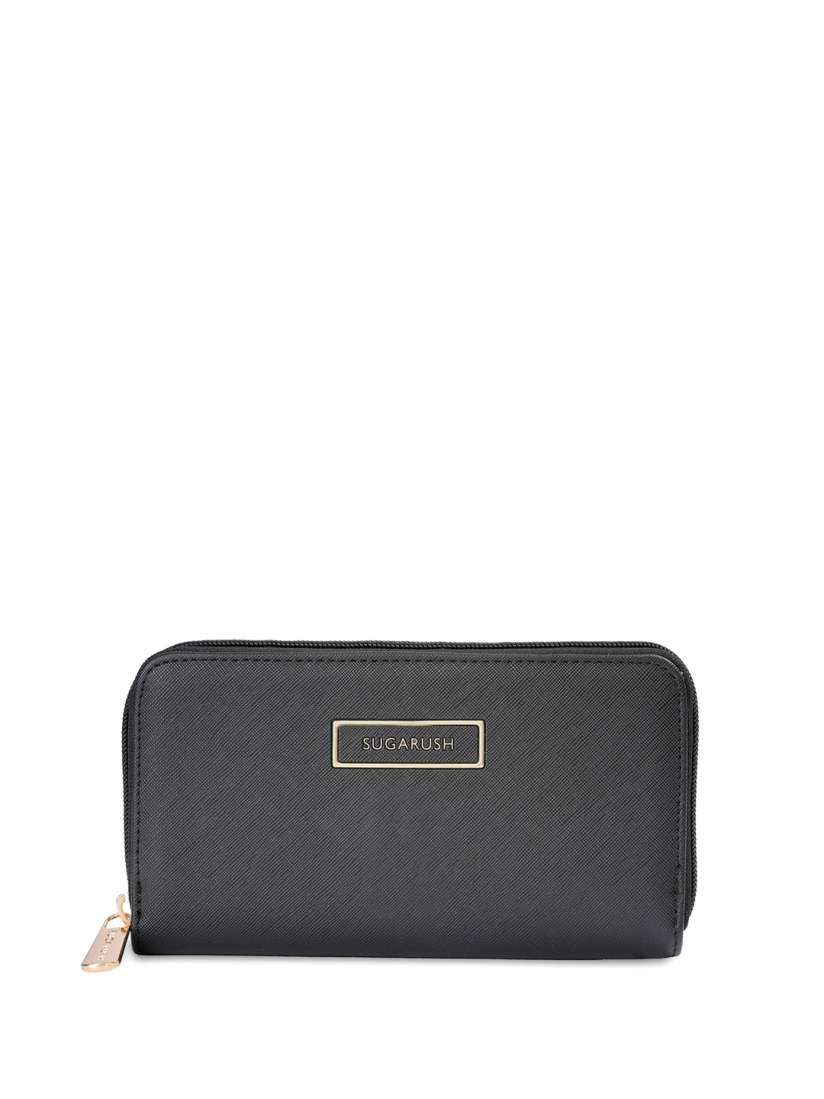 Buy Sugarush PU Structured Sling Bag with Applique Handbags for Women 28062552 Myntra