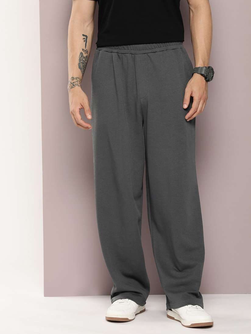 Buy DILLINGER Men Super Soft Cotton Extra Baggy Korean Pant Track Pants for Men 28068472 Myntra