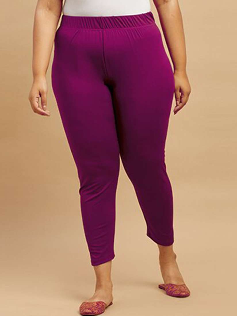 Buy Big Hello The Plus Life Ankle Length Leggings Leggings for Women 28074836 Myntra