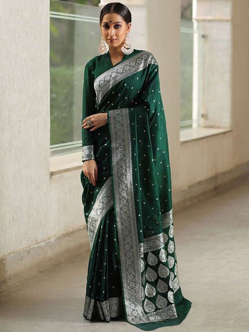 Myntra banarasi silk saree shop