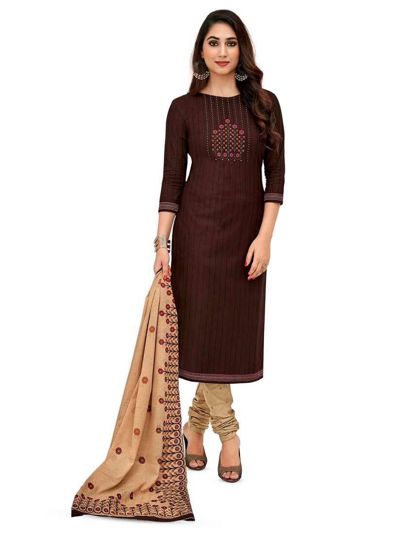 Myntra dress material cotton shop