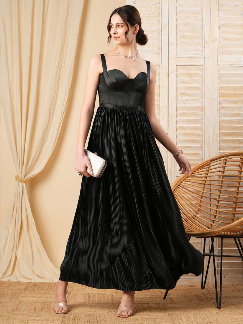 Satin maxi dress store