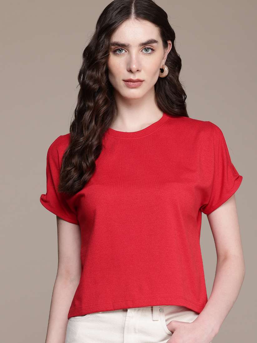 Buy Roadster Cold Shoulder Top Tops for Women 28118320 Myntra