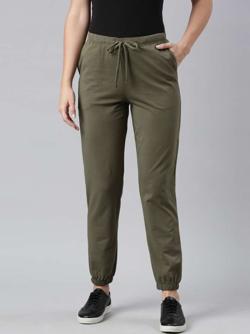 Buy Go Colors Women Mid Rise Regular Fit Joggers Track Pants for Women 28132060 Myntra