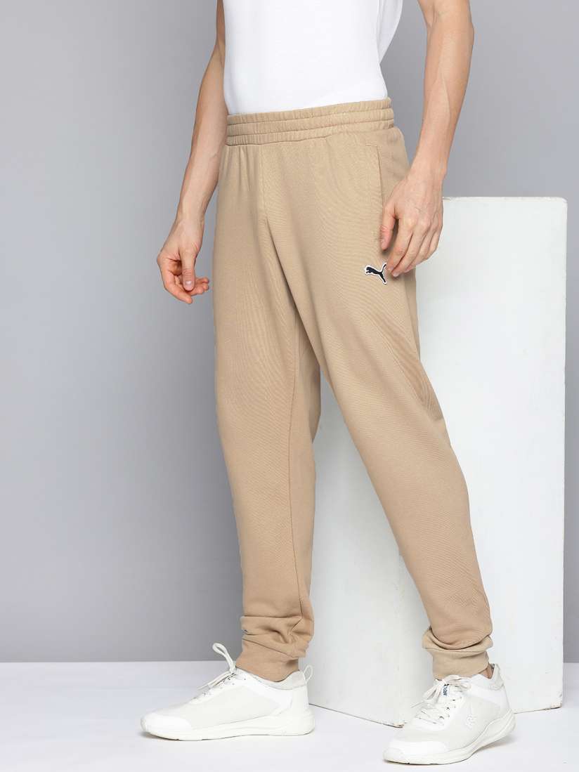 Buy Puma Men Pure Cotton Better Essentials Outdoor Joggers Track Pants Track Pants for Men 28136840 Myntra