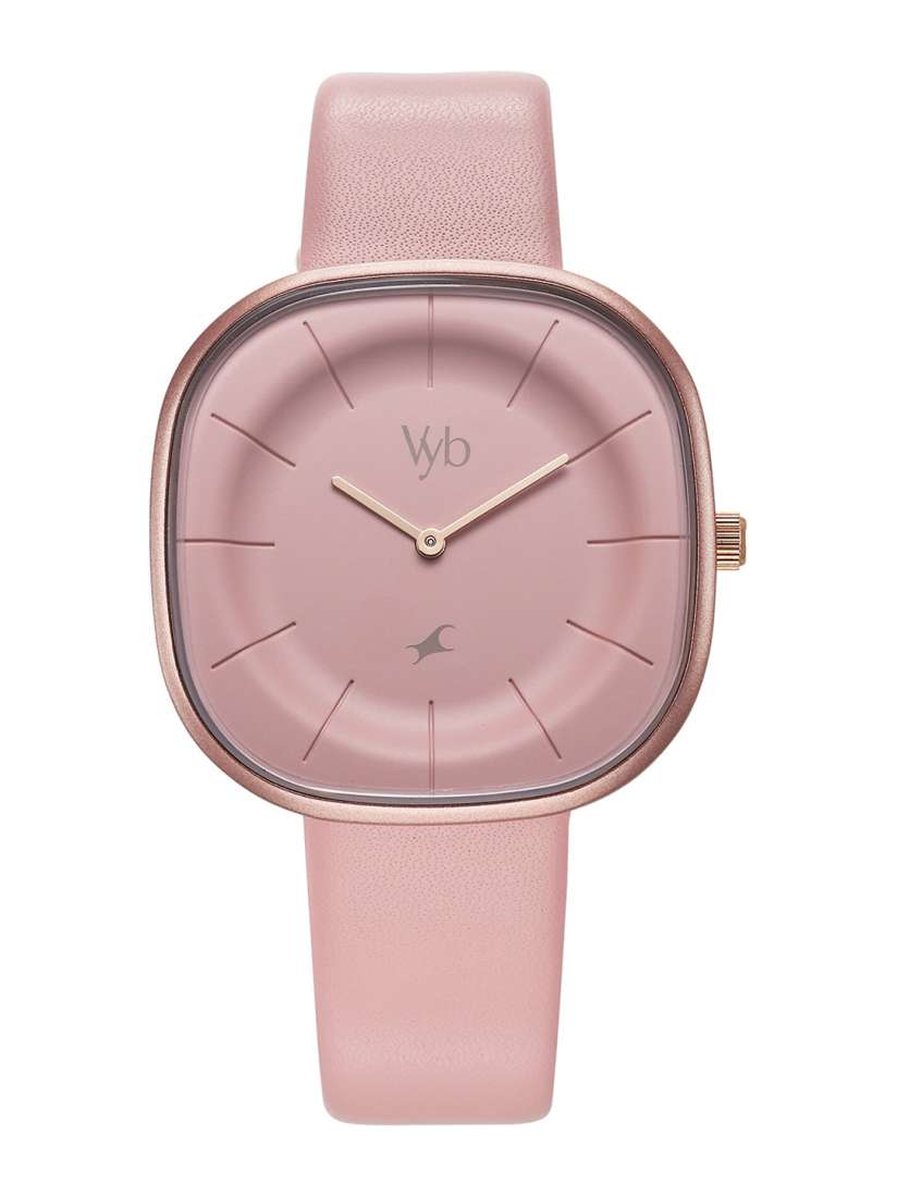 Buy Fastrack Vyb Successor Women Leather Straps Analogue Watch FV60038WL01W Watches for Women 28138088 Myntra
