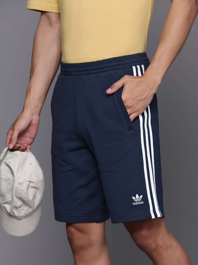 Buy ADIDAS Originals Men Adicolor 3 Striped Pure Cotton Sports Shorts Shorts for Men 28144150 Myntra