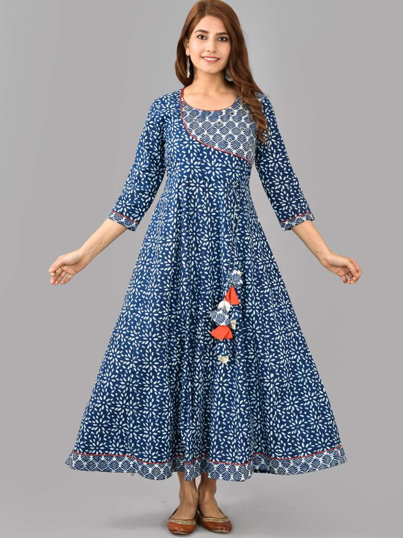 Floral ankle length dresses outlet