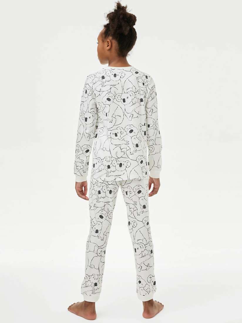Buy Marks Spencer Girls Graphic Printed T shirt With Pyjamas Night suits for Girls 28155288 Myntra