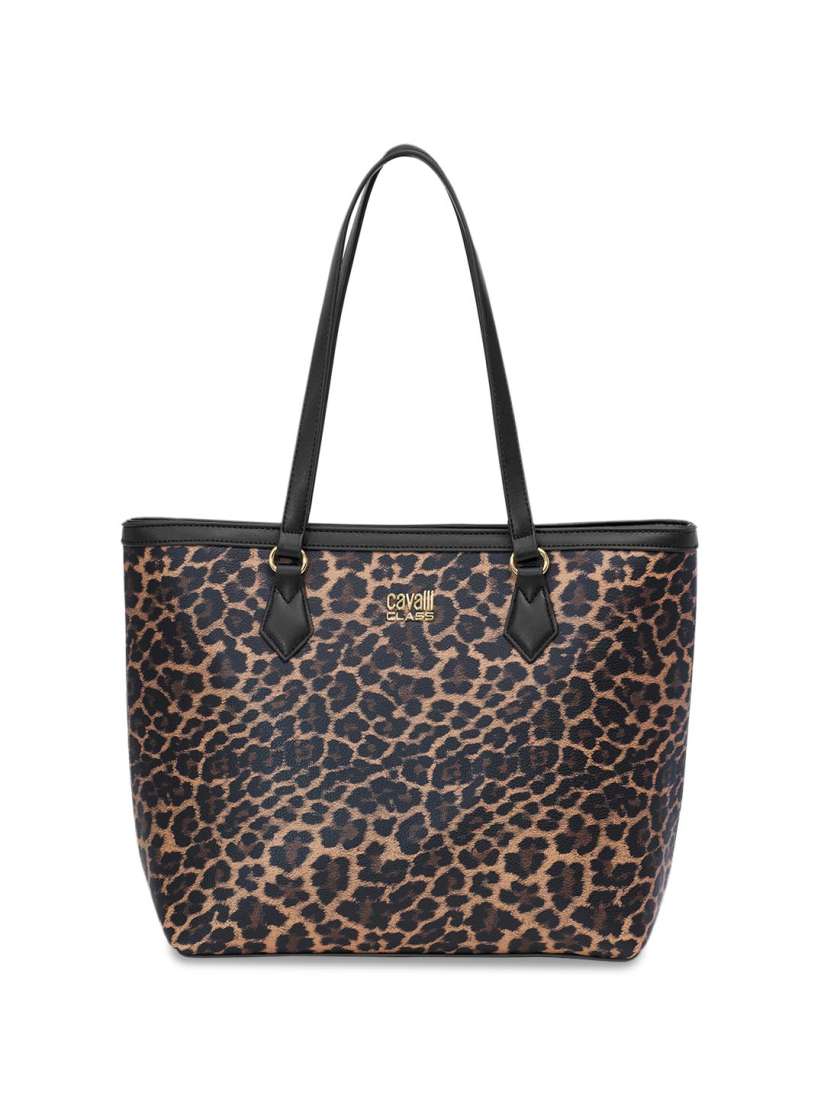 Buy Cavalli Class Animal Printed Shopper Shoulder Bag Handbags for Women 28155342 Myntra