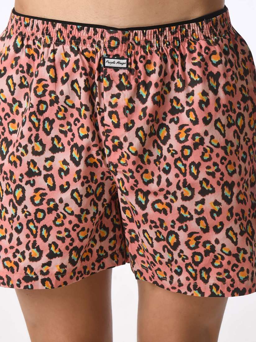 Buy PURPLEMANGO THE FRUIT OF FASHION Leopard Printed Pure Cotton