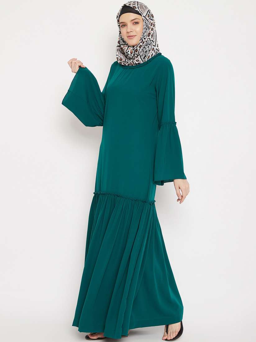 Buy MOMIN LIBAS Abaya Burqa With Flared Bottom Burqas for Women 28161420 Myntra