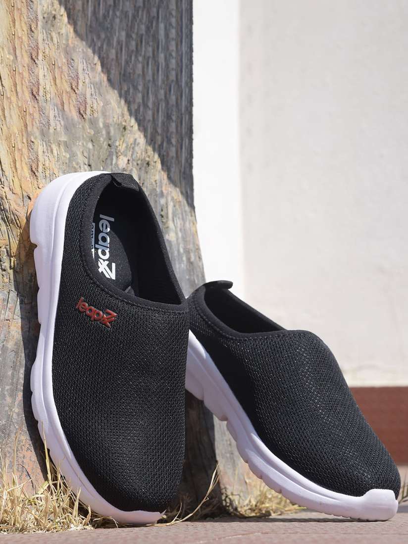 Womens black mule sneakers on sale