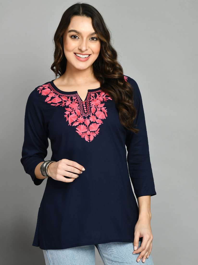Kashmiri kurti myntra 2025