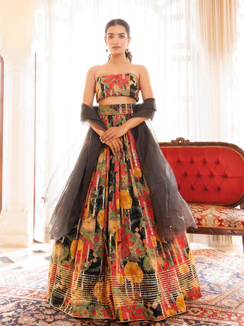 Strapless choli cheap