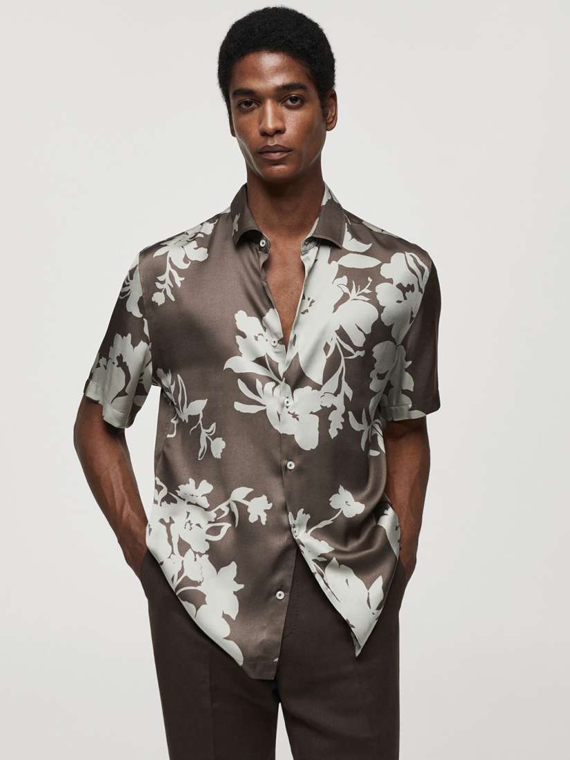 Printed shirts men best sale