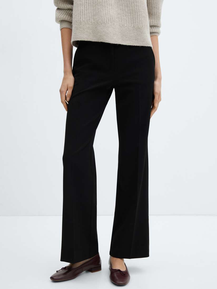 Wide leg pants myntra cheap