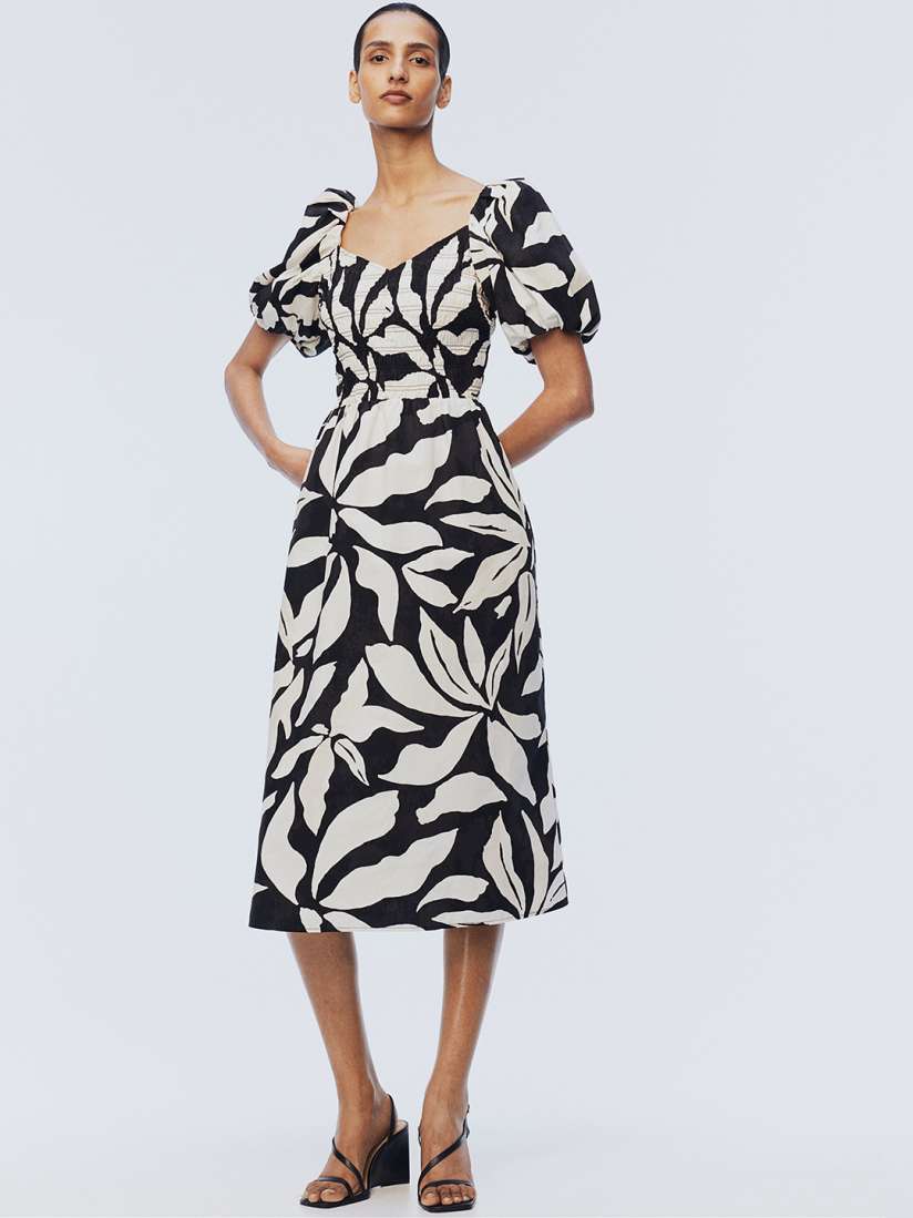 Buy H M Smocked Cotton Dress Dresses for Women 28203516 Myntra