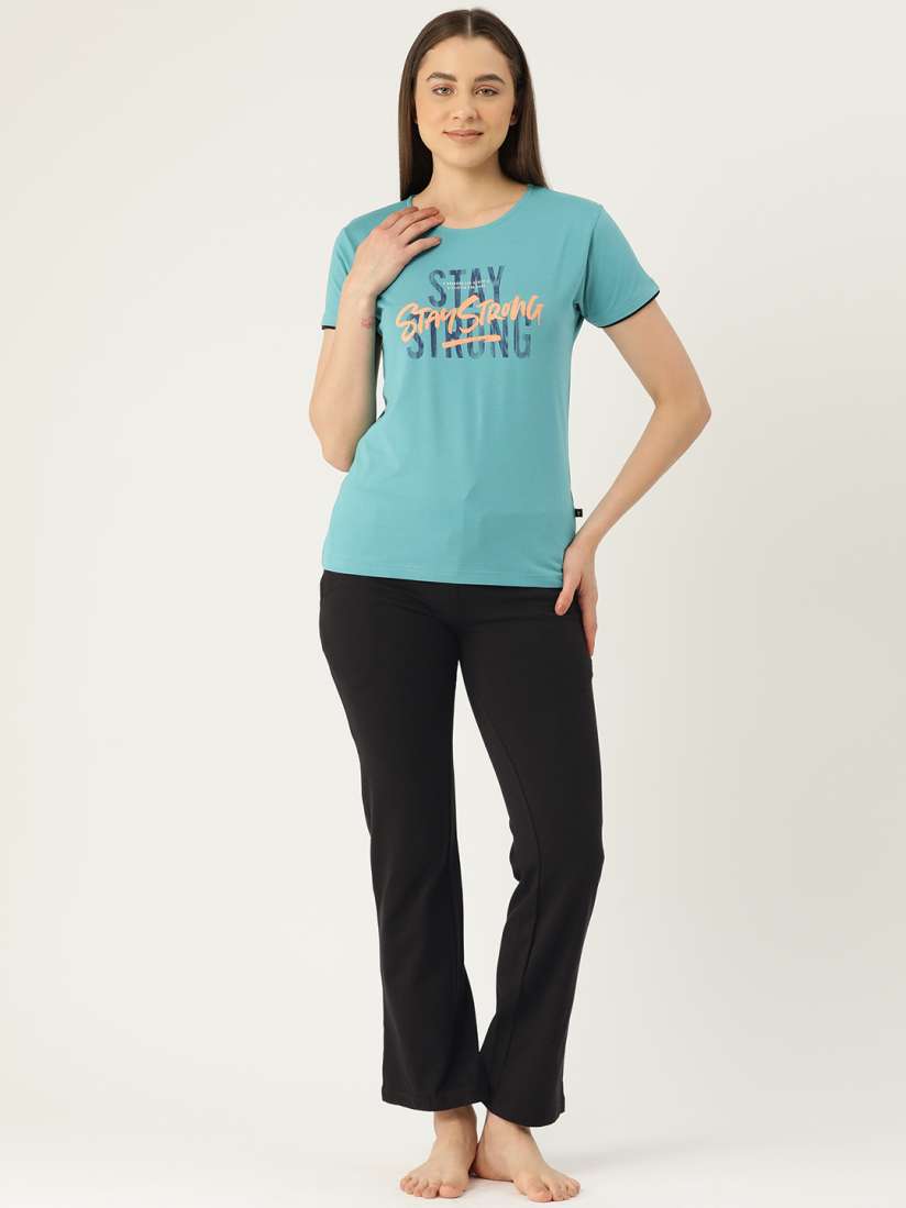 Buy Monte Carlo Women Printed Pyjama Set Night suits for Women 28205810 Myntra