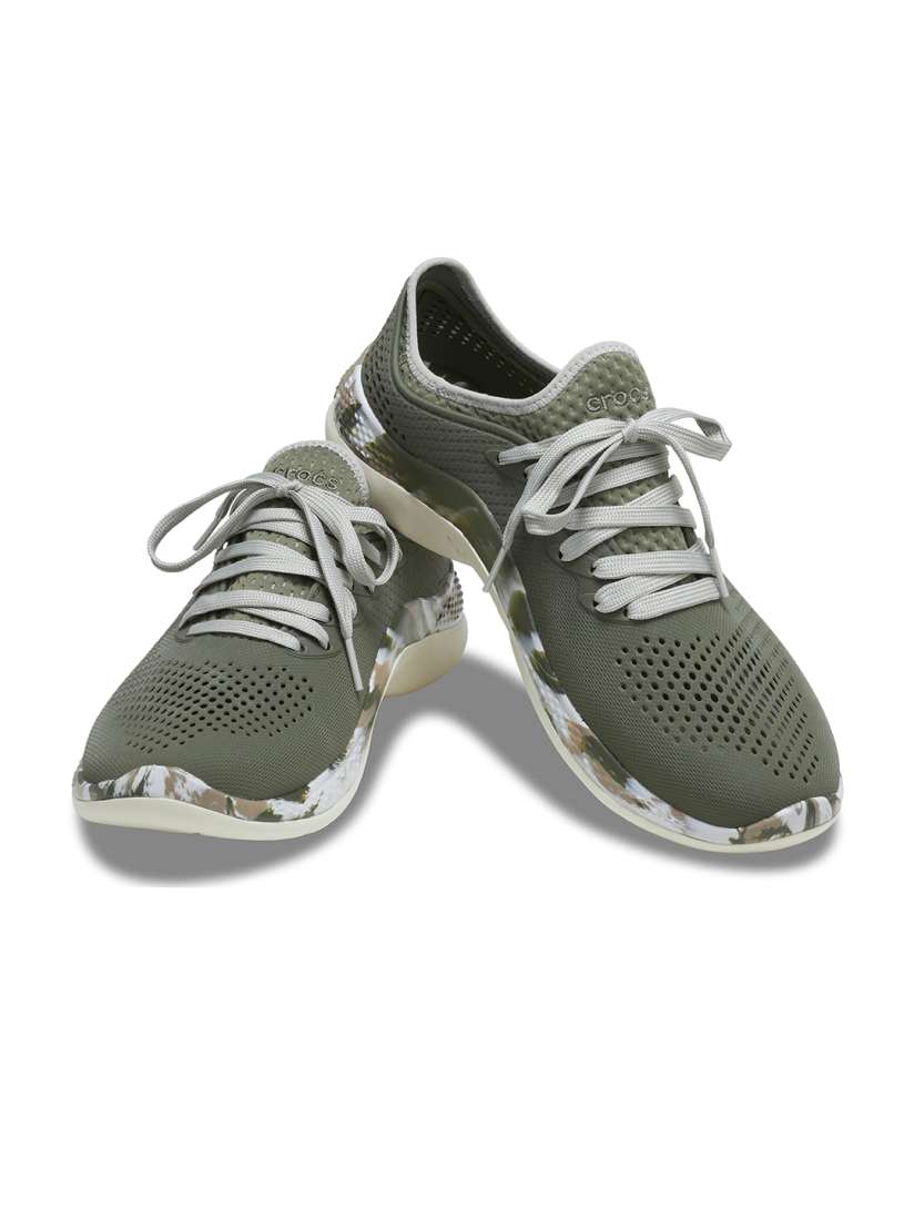 Buy Crocs Men Textured Lace Up Sneakers Casual Shoes for Men 28206626 Myntra