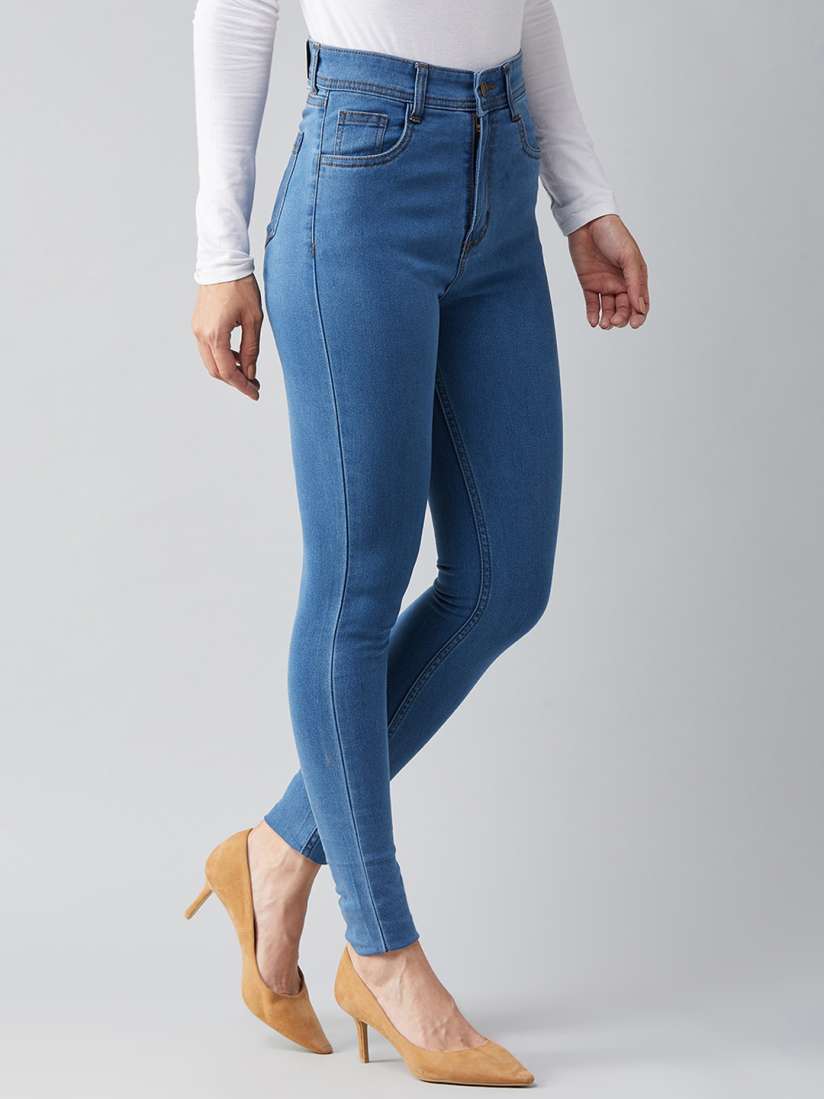 Buy Miss Chase Women Skinny Fit High Rise Stretchable Jeans Jeans for Women 28214180 Myntra