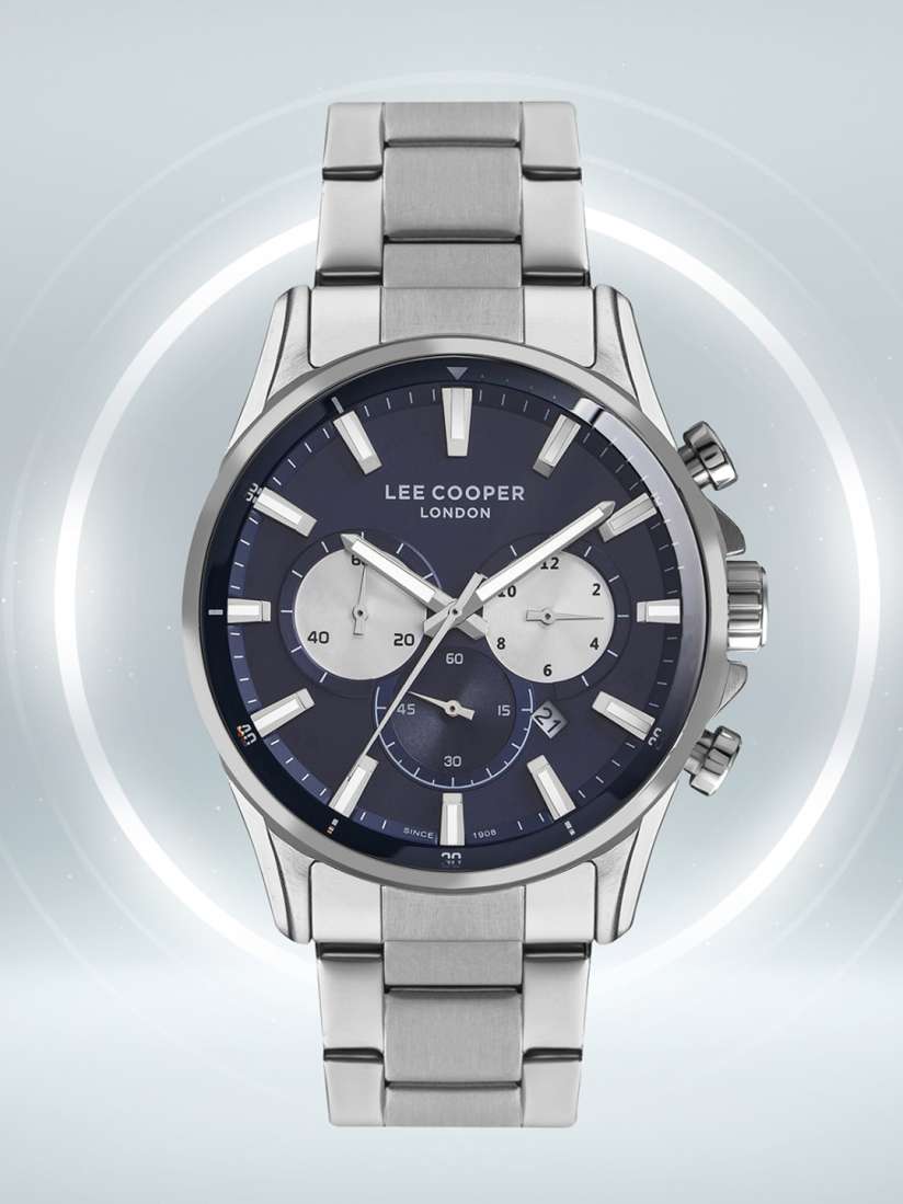 Buy Lee Cooper Men Brass Dial Stainless Steel Analogue Chronograph Watch LC07167.390 Watches for Men 28218990 Myntra