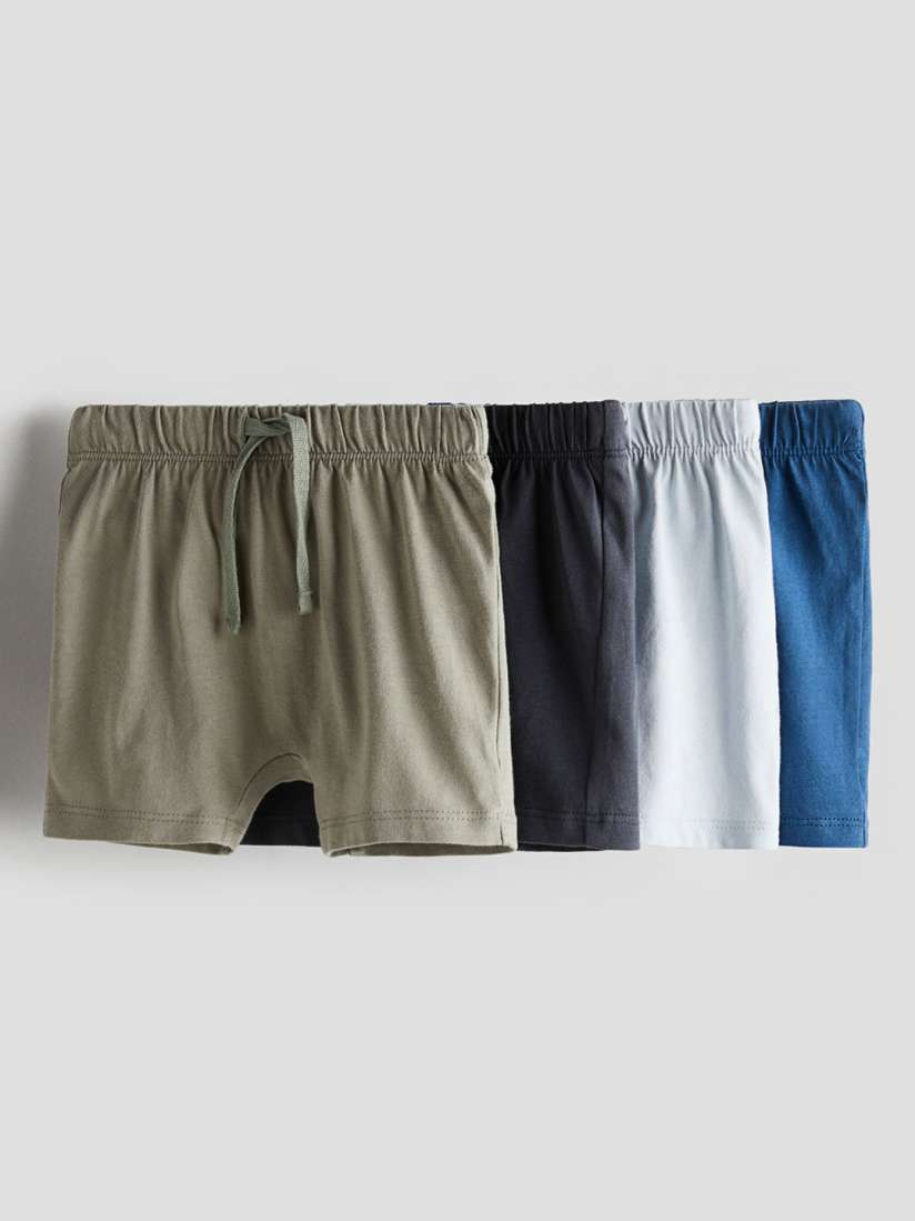 Buy H M Boys Pure Cotton 4 Pack Jersey Shorts Shorts for Boys 28230216 Myntra