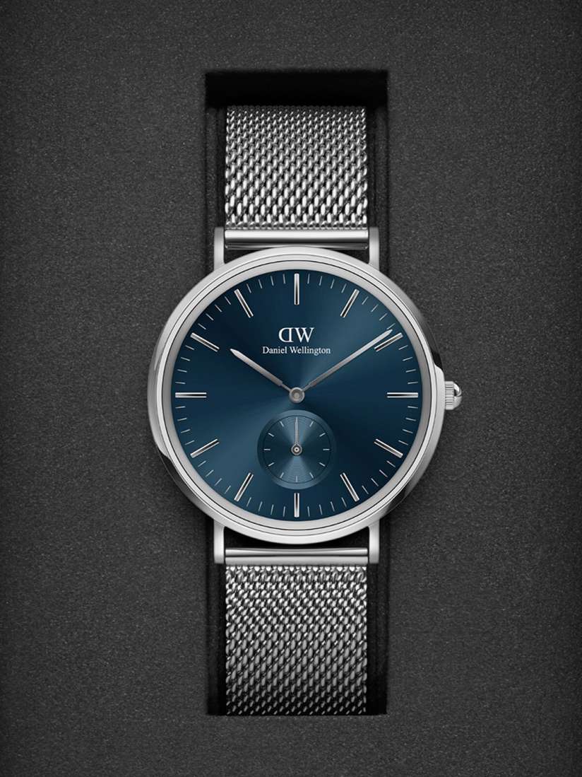 Buy Daniel Wellington Men Stainless Steel Bracelet Style Straps Analogue Watch DW00100710K Watches for Men 28233210 Myntra