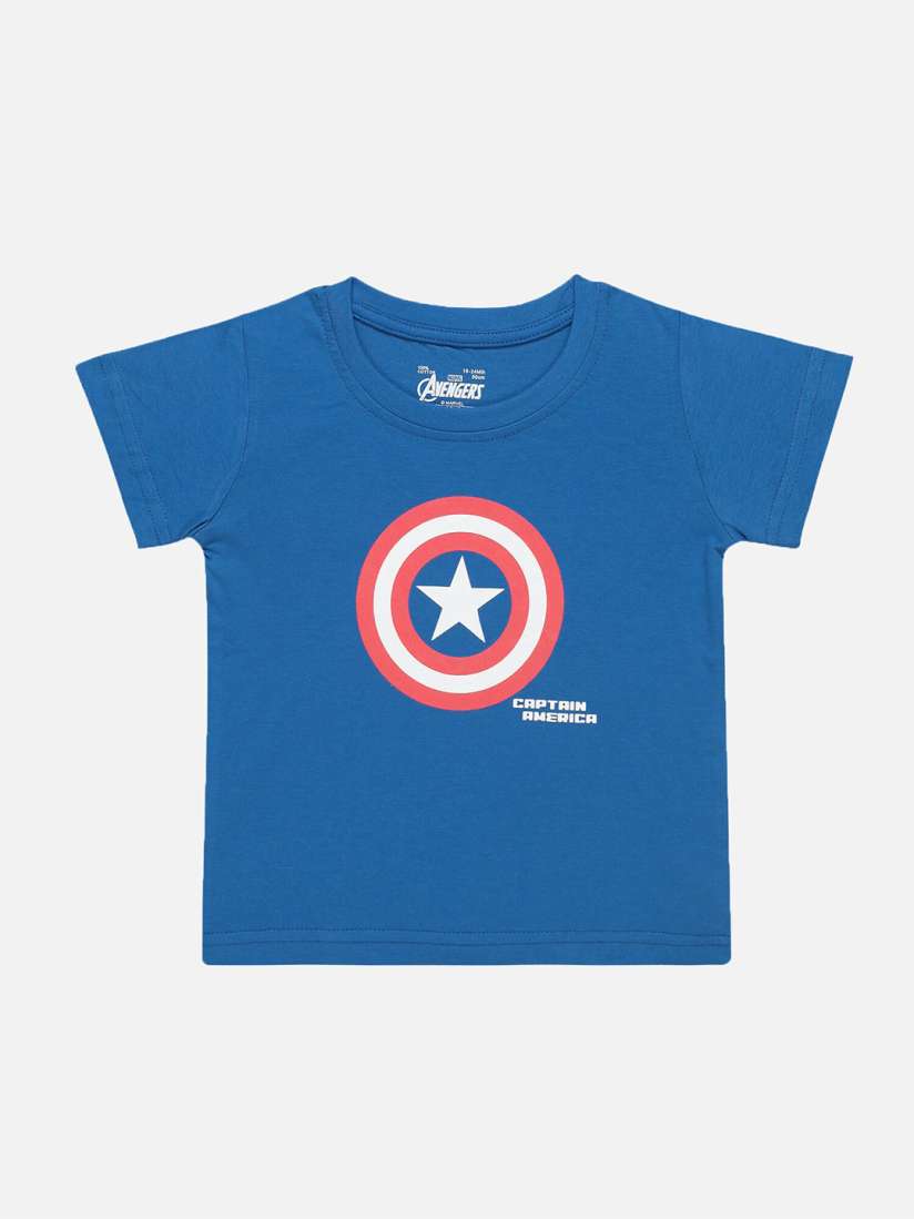 Buy Bodycare Boys Captain America Printed Cotton T shirt Tshirts for Boys 28235936 Myntra