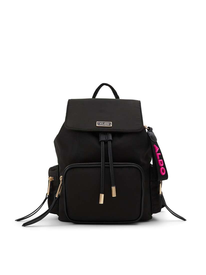 Aldo black mini backpack discount