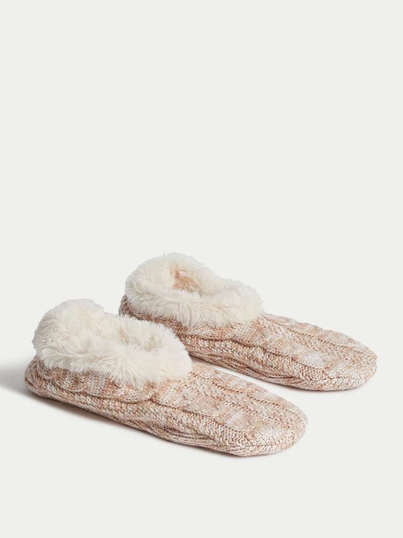 Marks and spencer womens slipper socks clearance