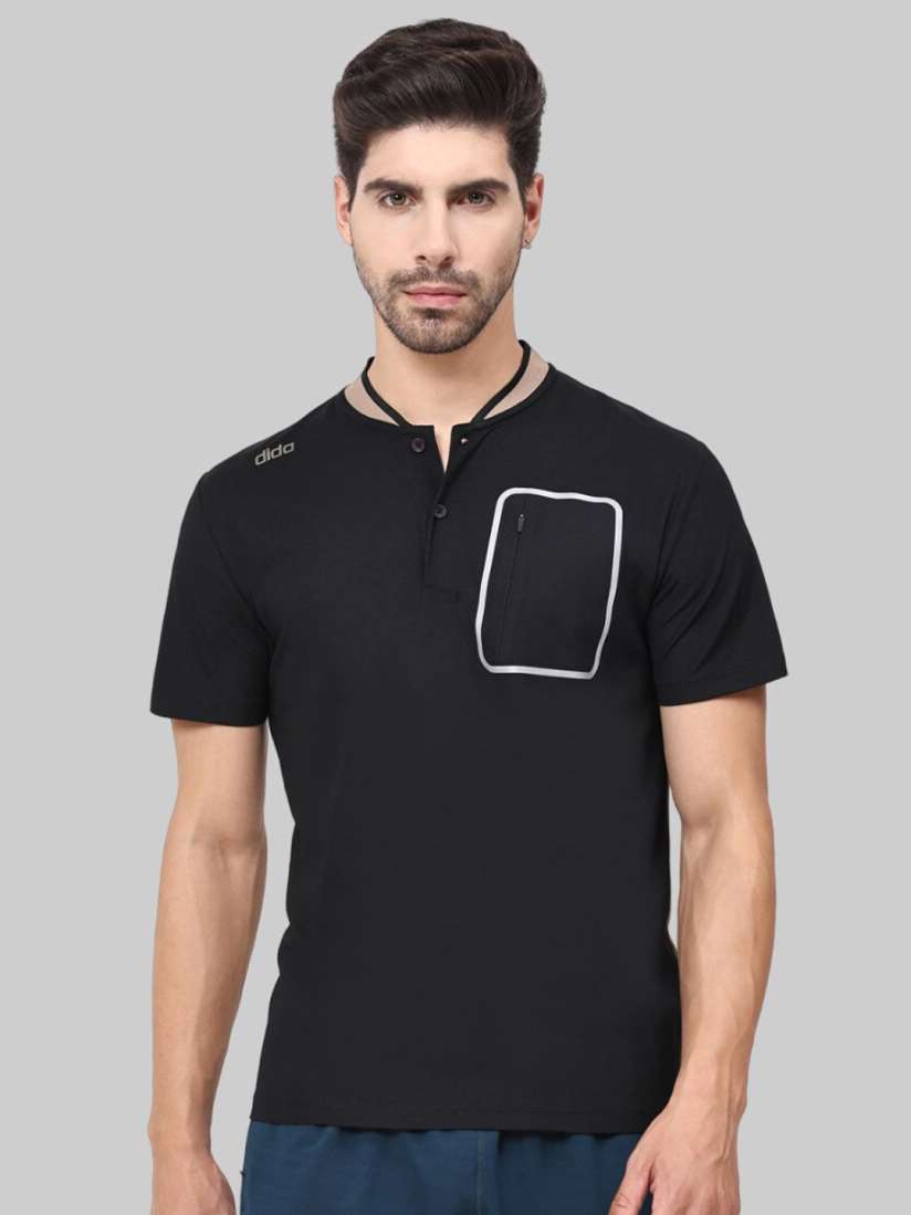 Buy DIDA Colourblocked Light Weight Dri FIT Sports T shirt Tshirts for Men 28272304 Myntra