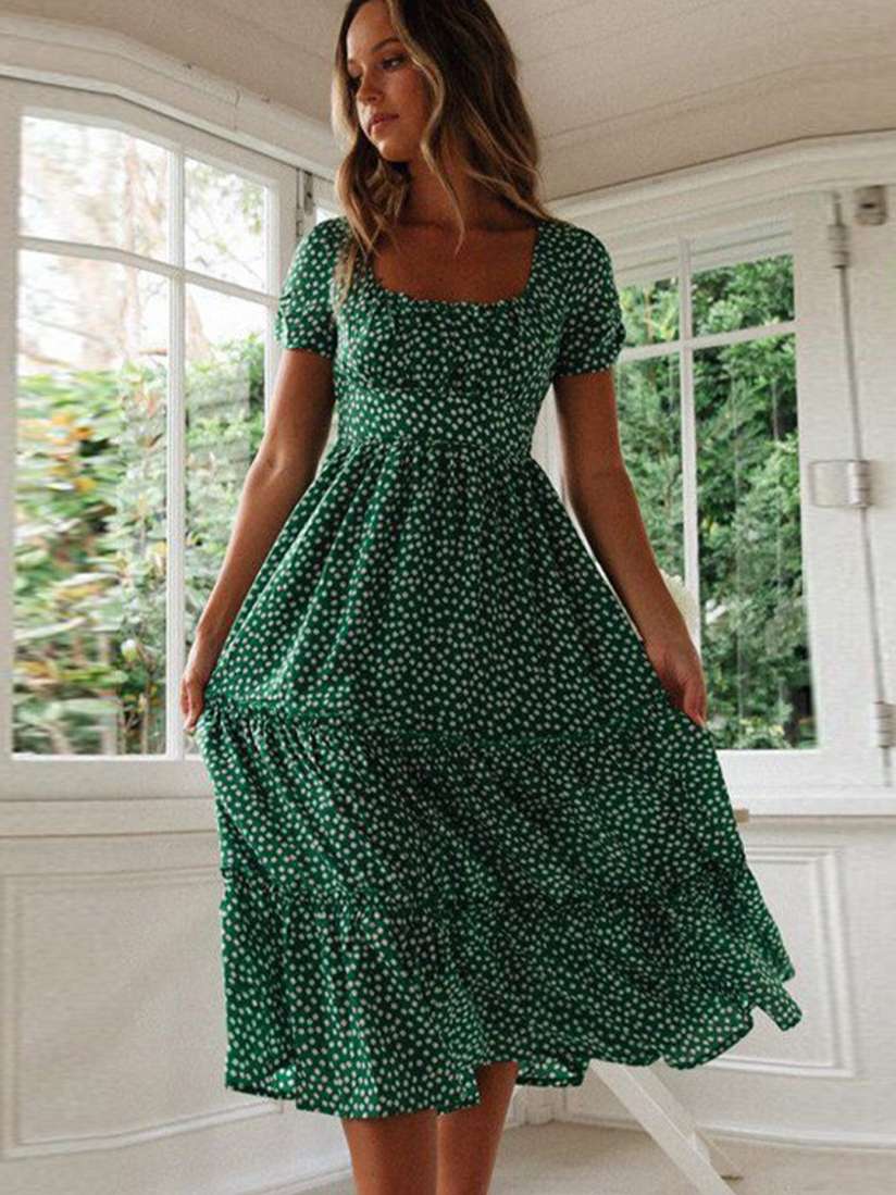 Myntra green dress deals