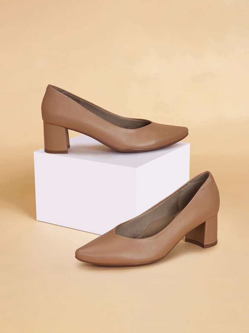 Buy Forever Glam by Pantaloons Block Heeled Pumps Heels for Women 28314158 Myntra