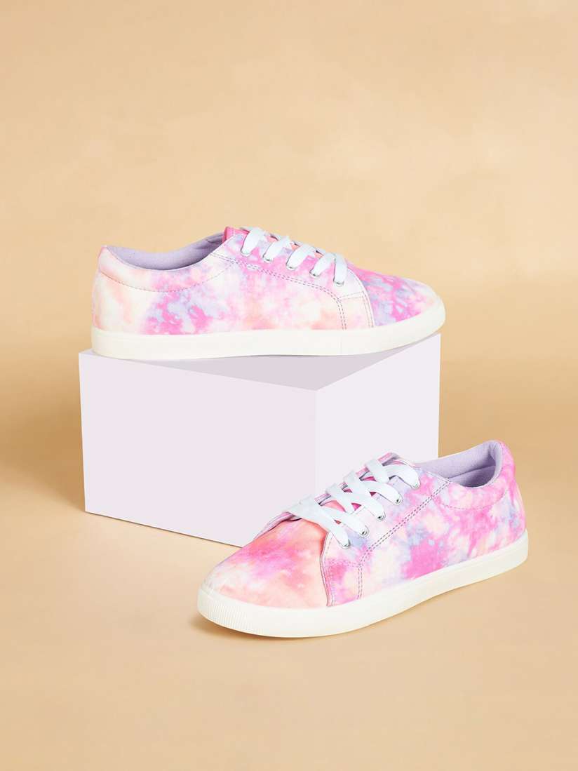 Buy Forever Glam by Pantaloons Women Printed Round Toe Sneakers Casual Shoes for Women 28315284 Myntra