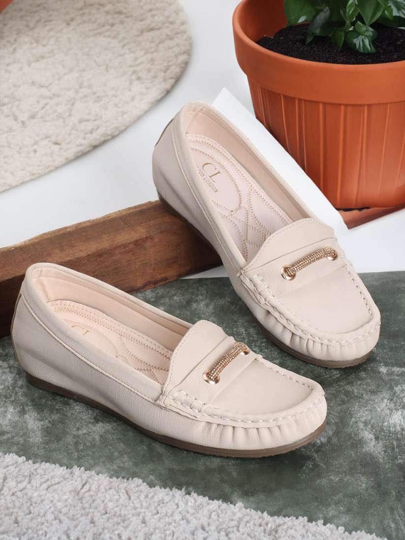 Buy Carlton London Women Embellished Heeled Loafers Casual Shoes for Women 28320404 Myntra