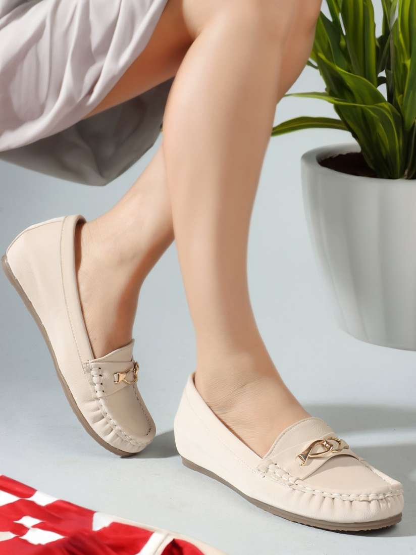 Buy Carlton London Women Round Toe Lightweight Loafers Casual Shoes for Women 28320426 Myntra