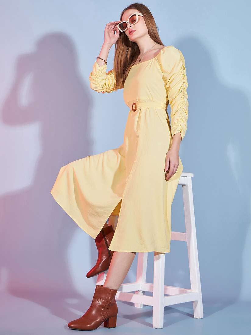 corset poplin dress Faux Leather Midi Contrasting embroidered logo on aesthetic dress women Midi Dress Tan Dress Size:WS
