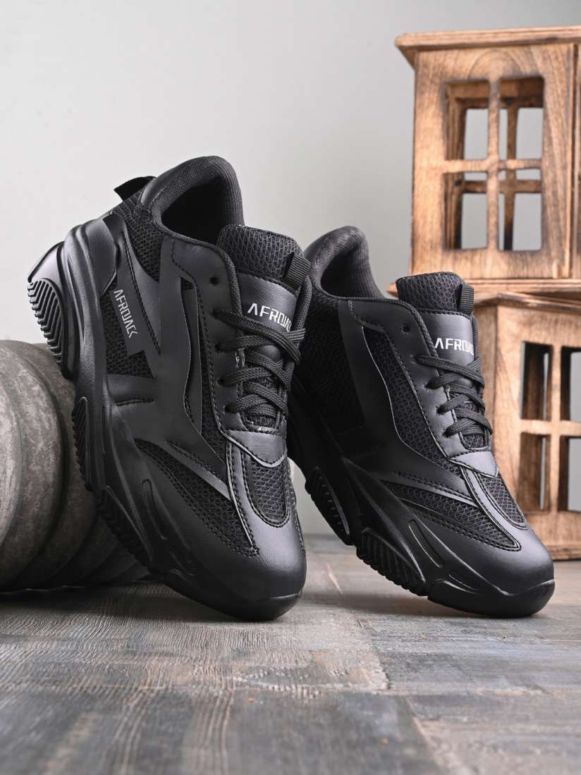 Afrojack sneakers black casual shoes shop
