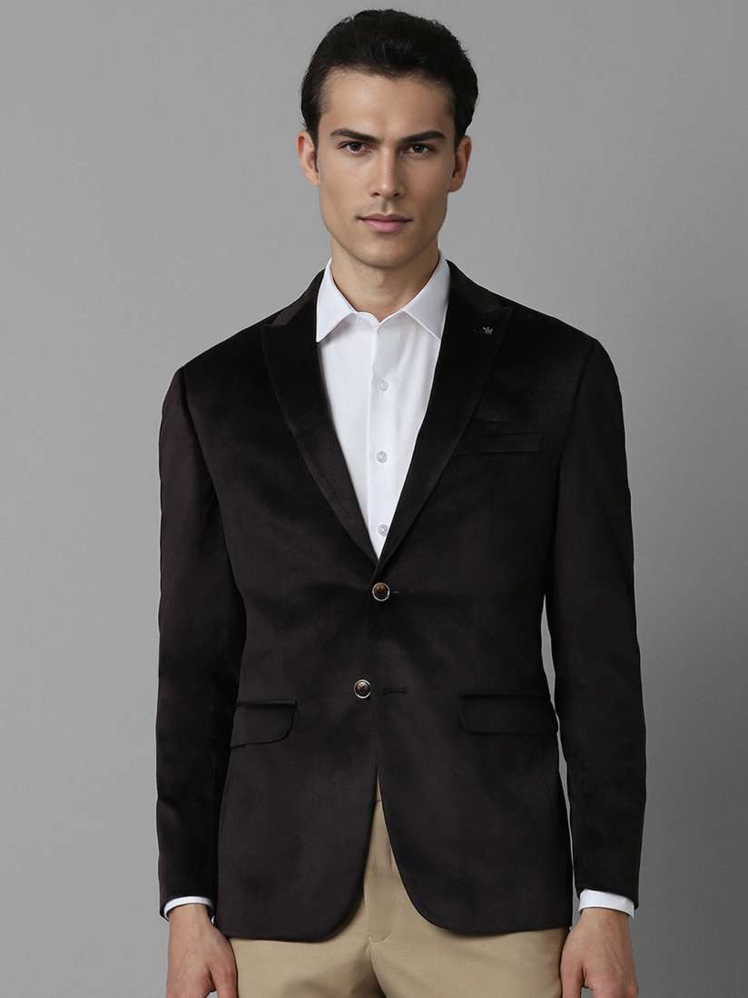 Buy Louis Philippe Single Breasted Slim Fit Blazer Blazers for Men 28343834 Myntra