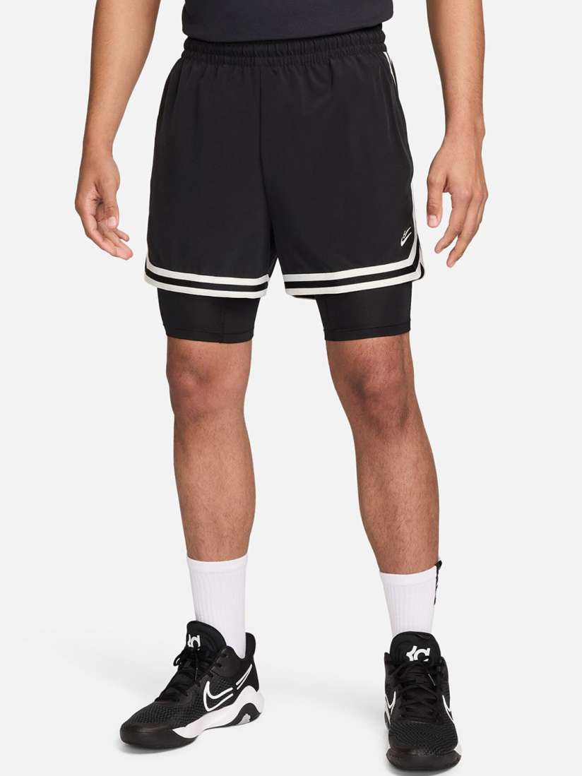Buy Kevin Durant Men s 4 DNA 2 in 1 Basketball Shorts Shorts for Men 28344590 Myntra