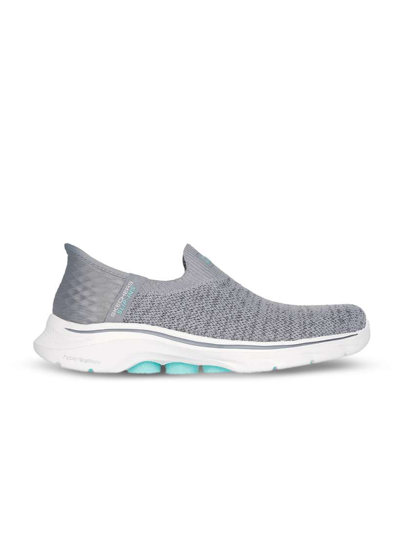 Silver skechers go walk hotsell